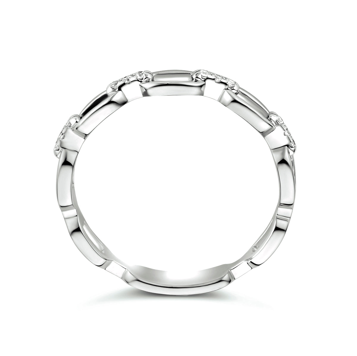 Ring schakel zirkonia