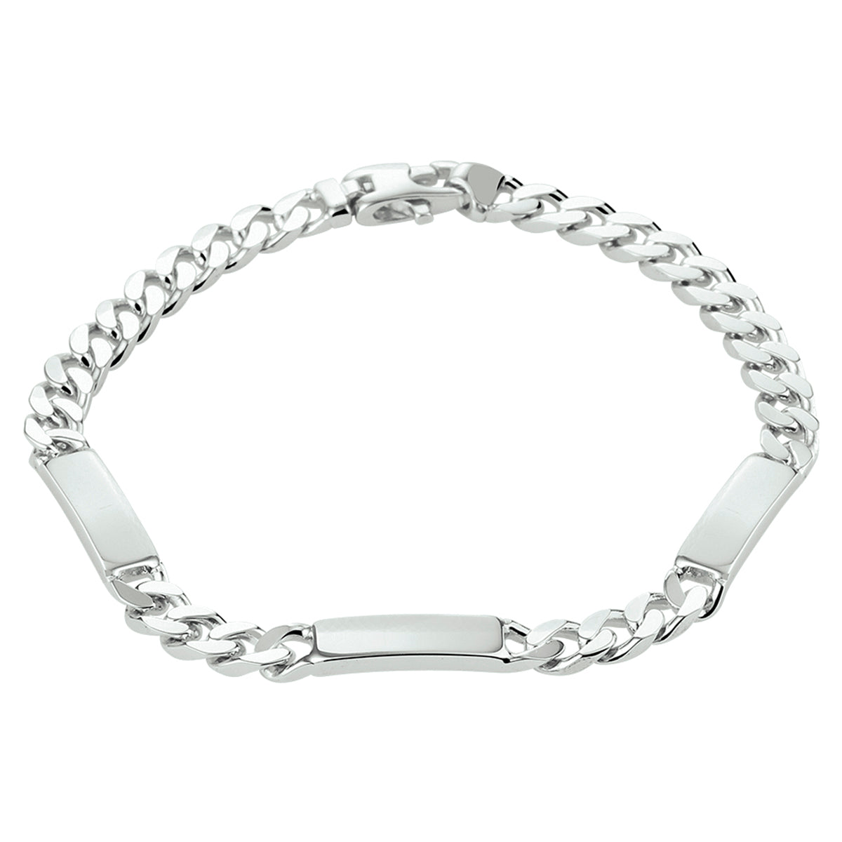 Silber Panzerarmband 925 - 2,8mm Armband für Herren & Damen Silber Panzerarmband 925 - 2,8mm Armband für Herren & Damen