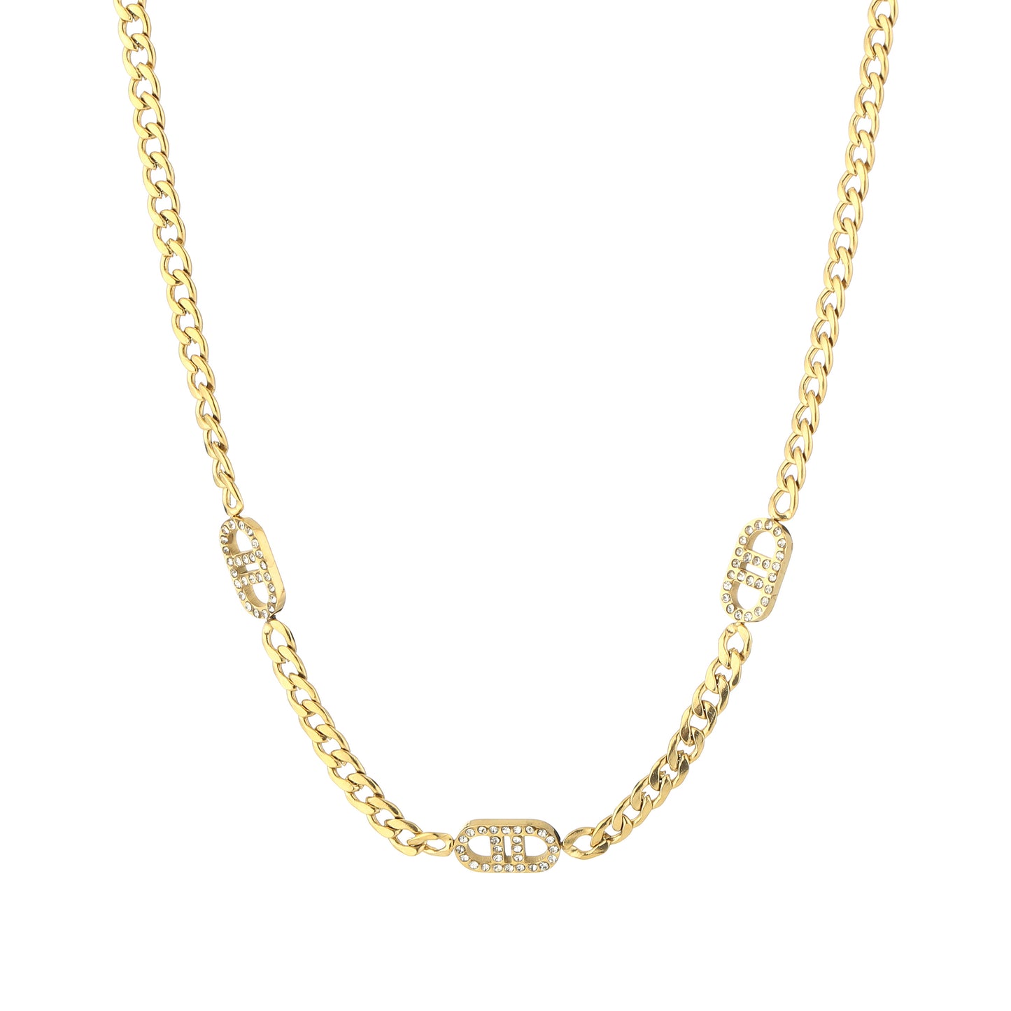 Ketting met steentjes