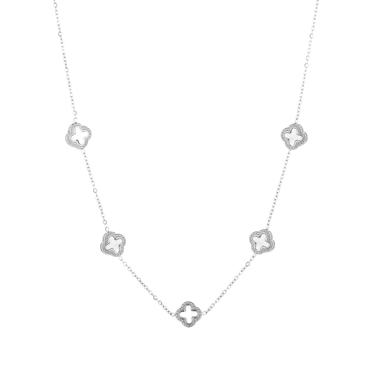 Fijne klaver ketting