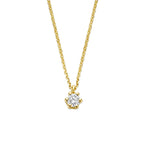 Estellara - Ketting Lab Grown Diamant - 14K Geelgoud
