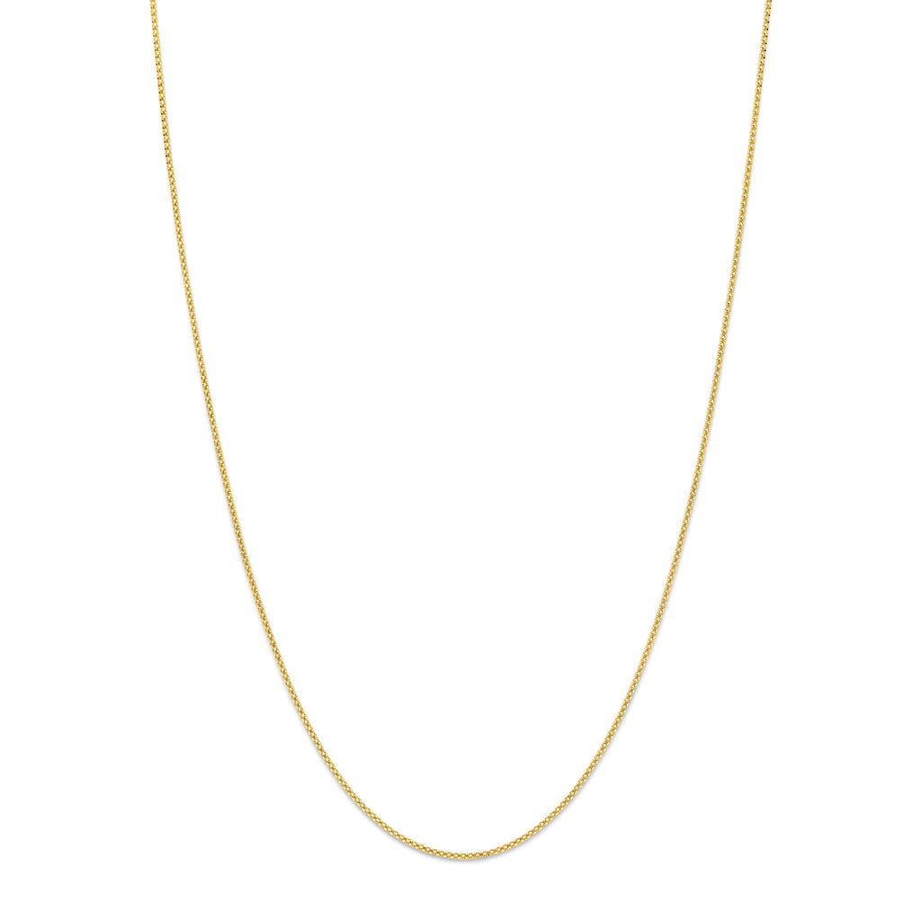 14K geelgouden ketting Filaressa vooraanzicht voor dames - City Juwelier