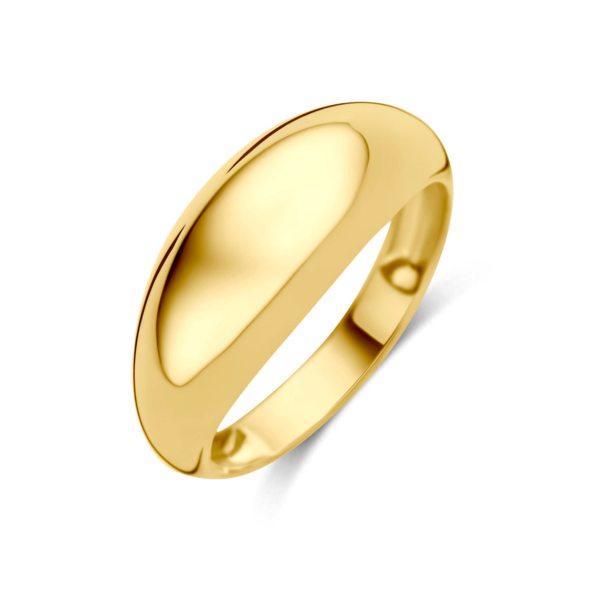 14K geelgouden ring Ballonetta met ballondesign vooraanzicht voor dames - City Juwelier
