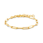 Aurora – Paperclip Armband - 925 zilver+