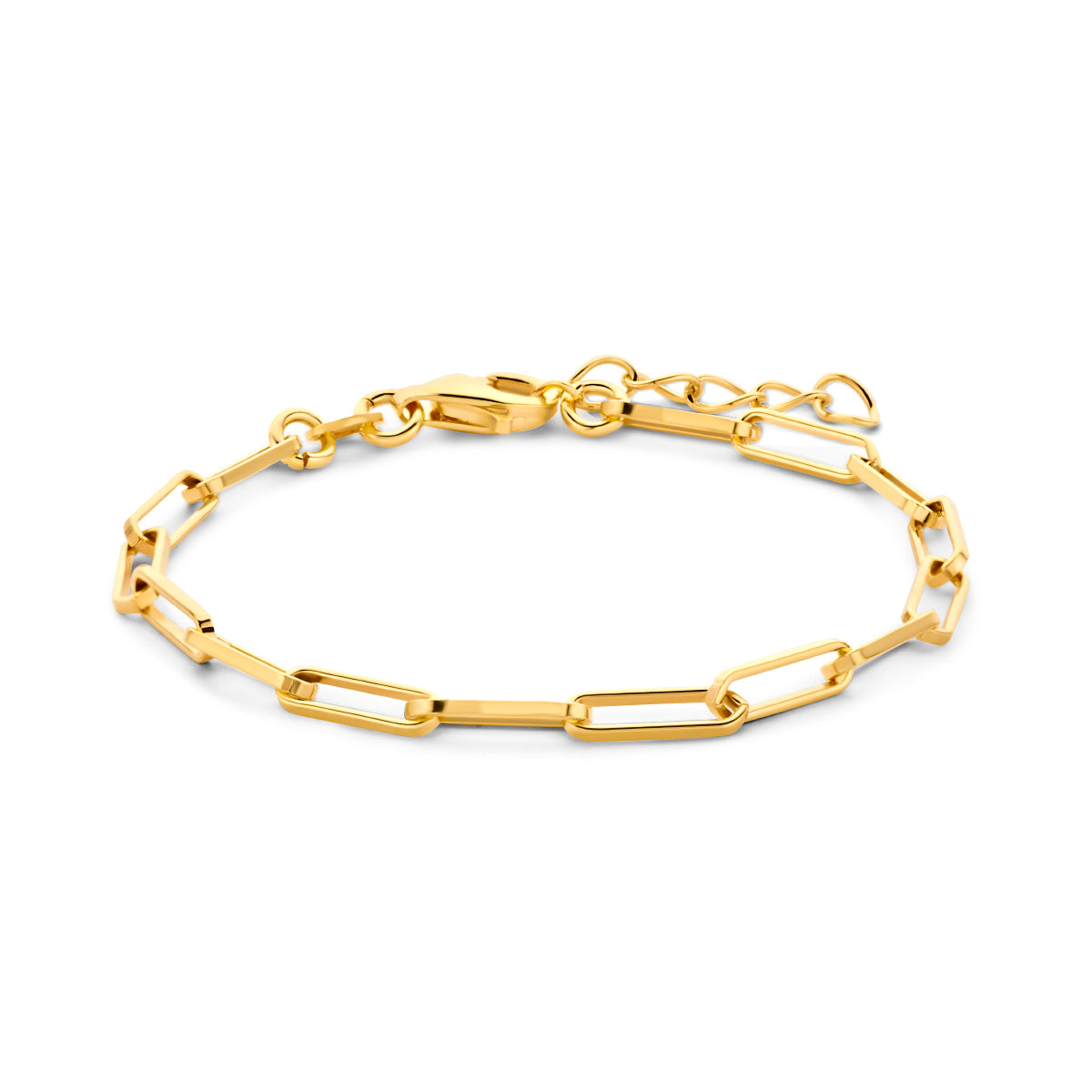 Aurora – Paperclip Armband - 925 zilver+
