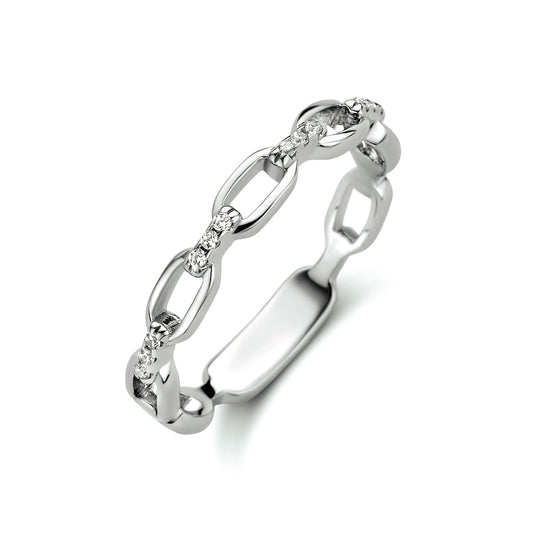 Ring schakel zirkonia