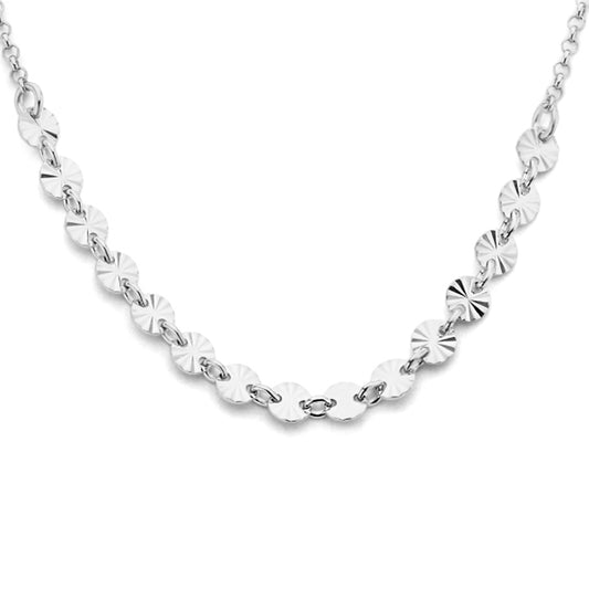 Ketting rondjes gediamanteerd