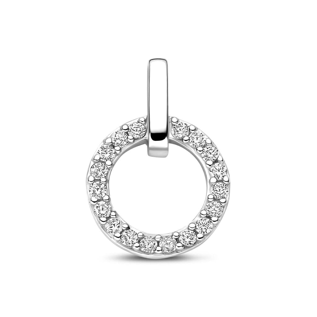 Melissa - 925 Zilveren Hanger met Zirkonia