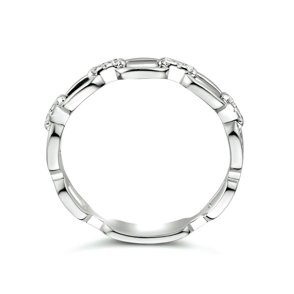 Ring schakel zirkonia