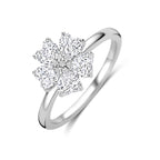 Flora - Zirkonia Ring – 925 Zilver