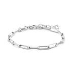 Aurora – Paperclip Armband - 925 zilver+