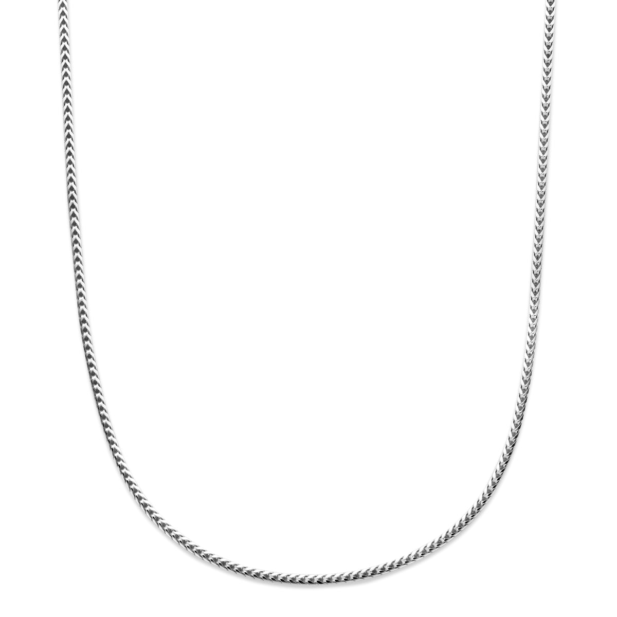 Lunaro – vossestaart Ketting - 925 Zilver