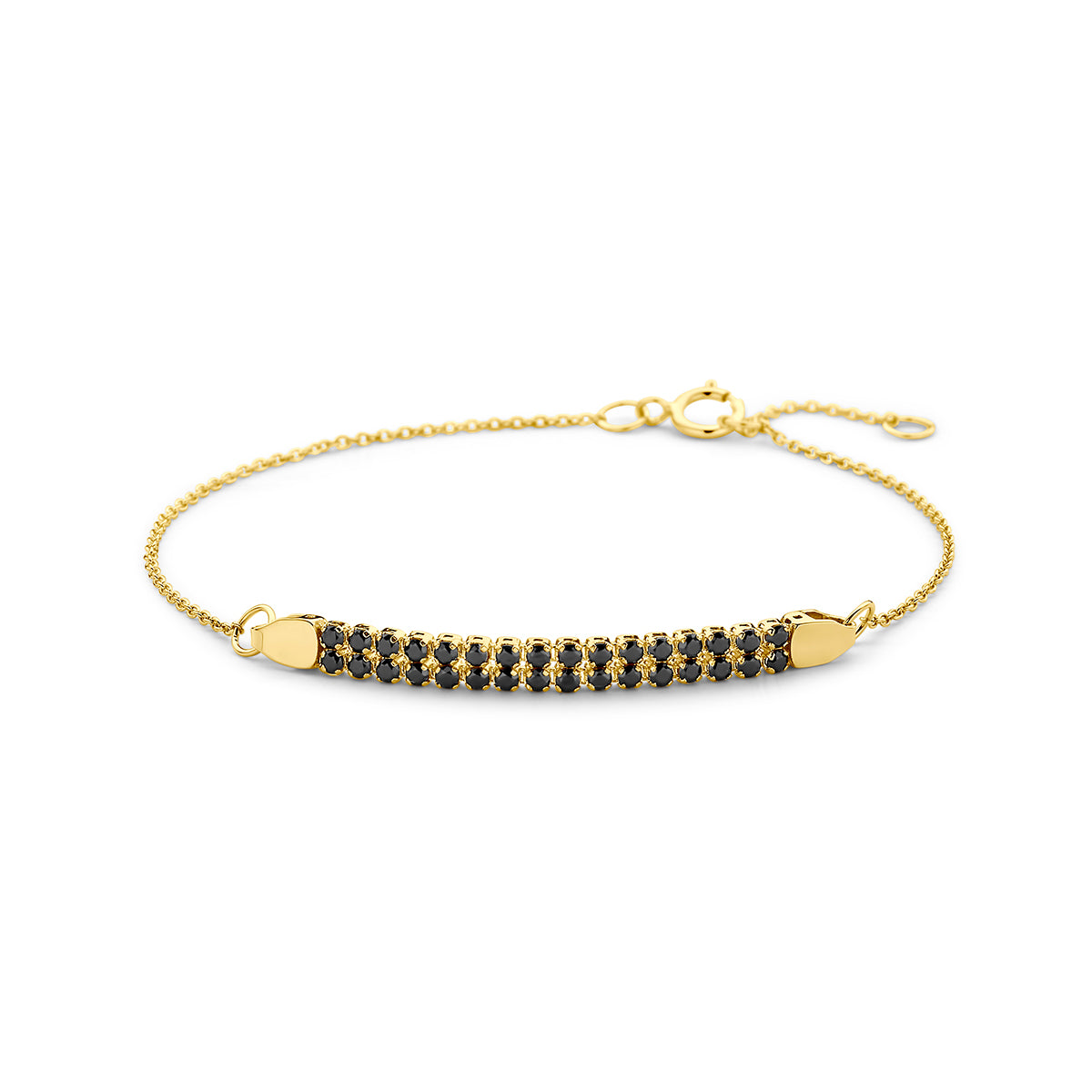 Viviana - Armband Kleurstenen - 14K Geelgoud