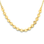 Ketting rondjes gediamanteerd