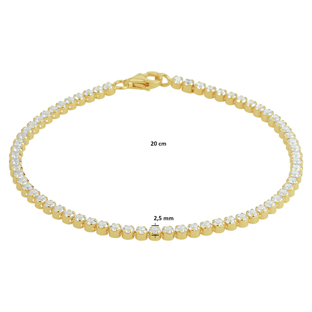 Tennisarmband zirkonia