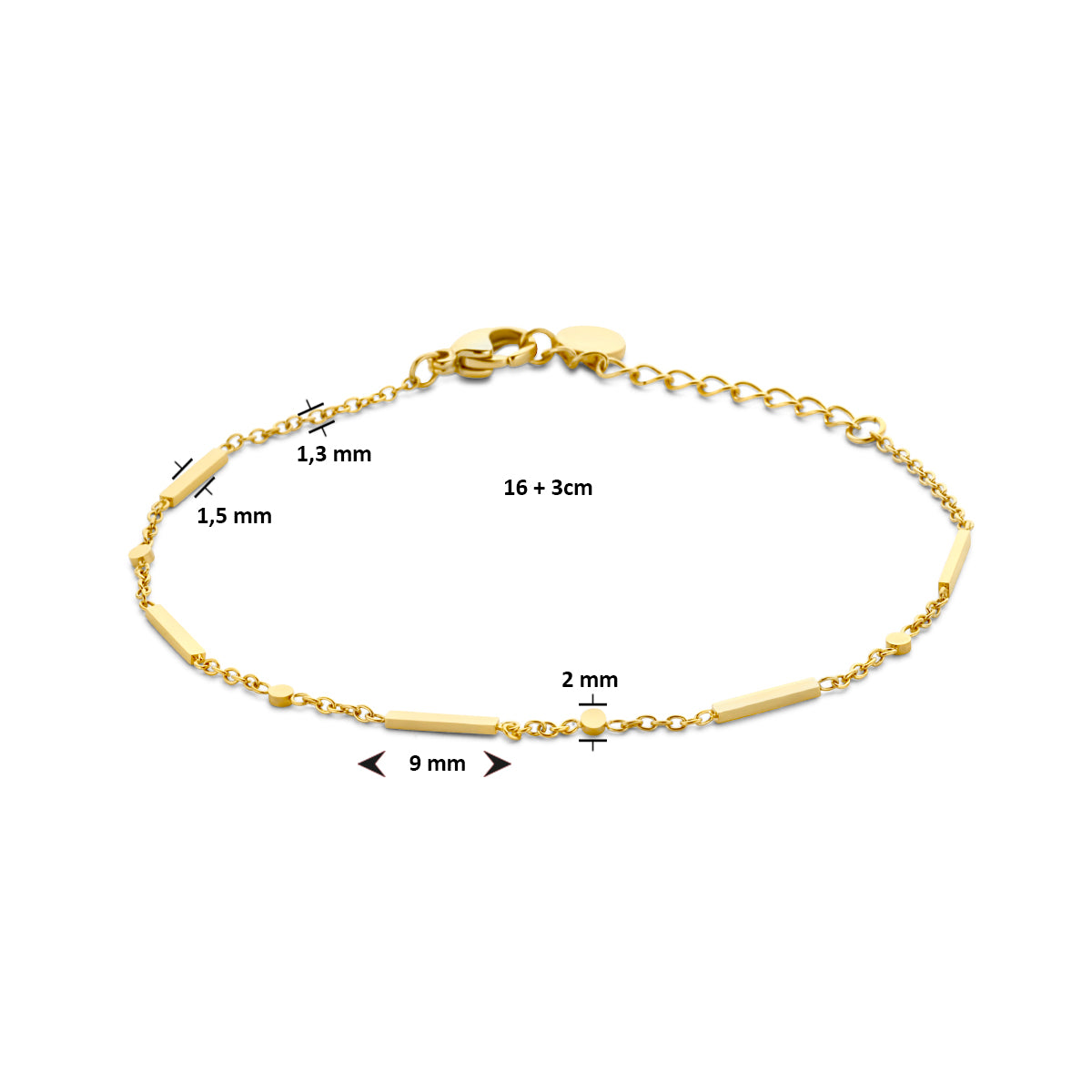 Armband staafjes