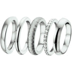 combinatiering 5 losse ringen