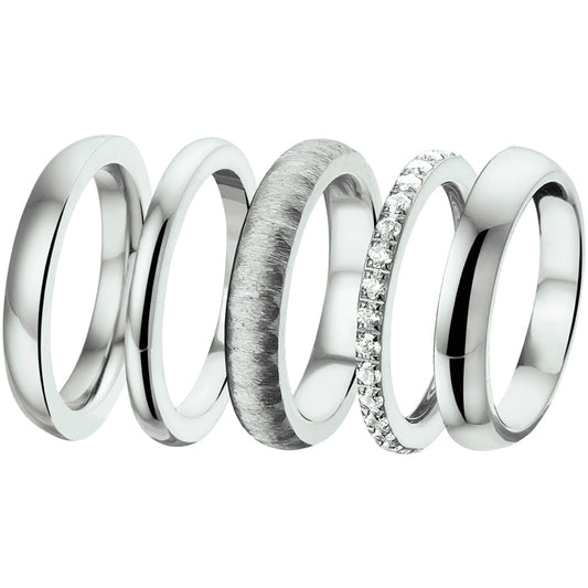 combinatiering 5 losse ringen