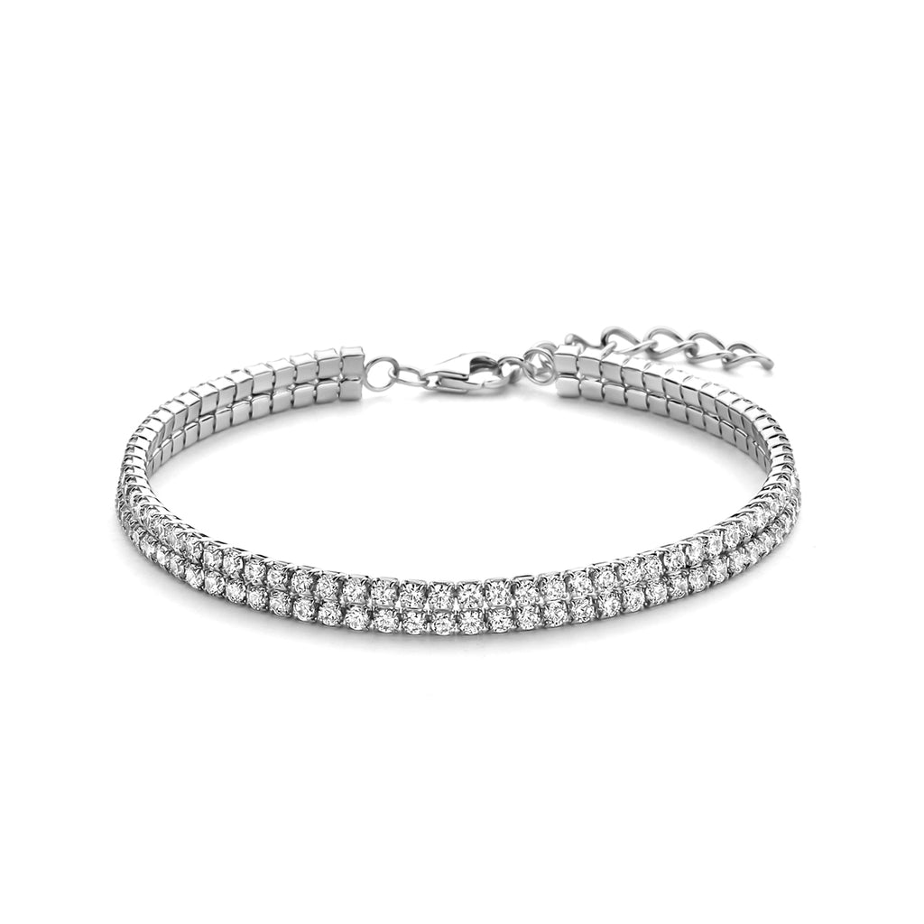 Avenne - Zirkonia Tennisarmband - 925 Zilver