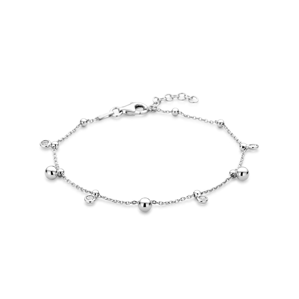 Evelina – Armband Zirkonia - 925 Zilver