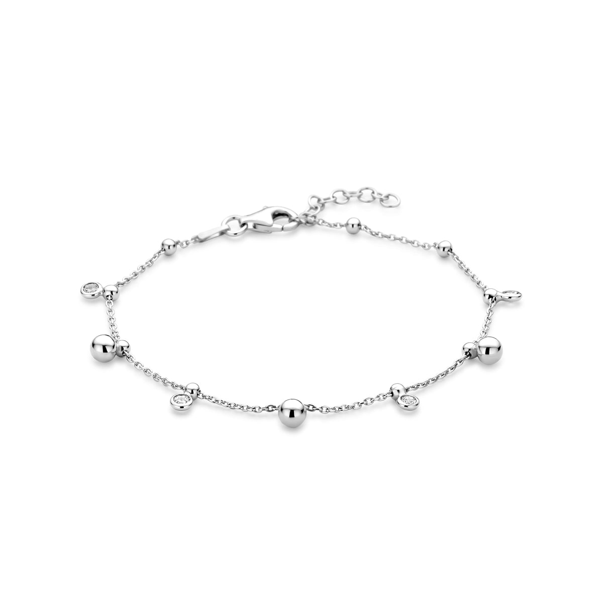 Evelina – Armband Zirkonia - 925 Zilver