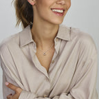 Melissa - 925 Zilveren Hanger met Zirkonia