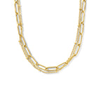 Multi-ketting anker en paperclip ronde buis