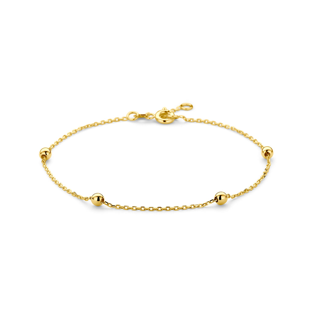 9K gouden armband met bolletjes voor vrouwen - City Juwelier