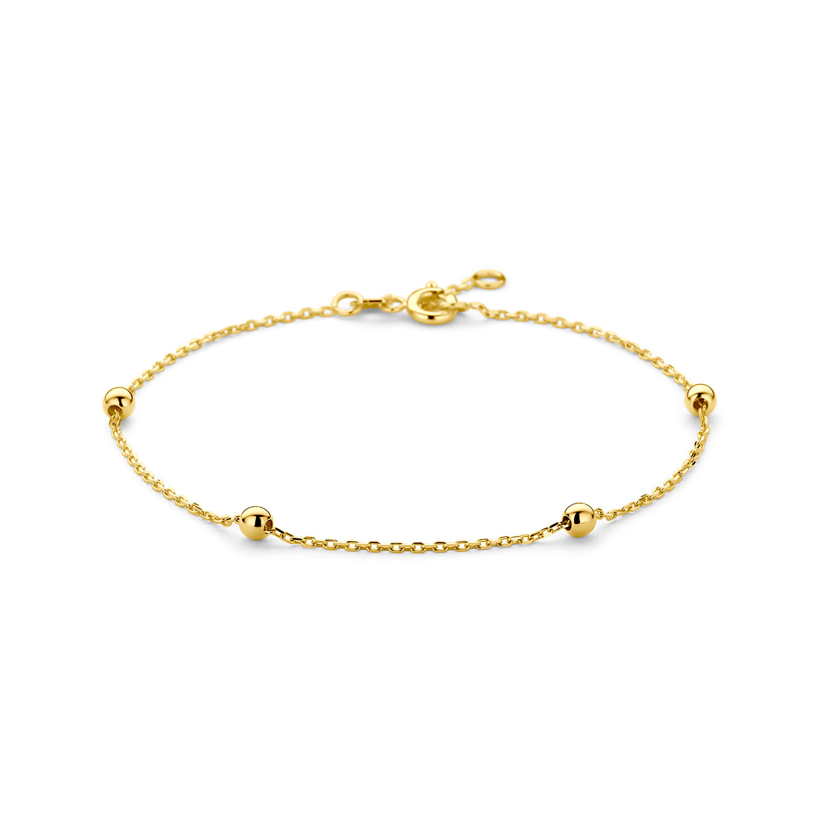 9K gouden armband met bolletjes voor vrouwen - City Juwelier
