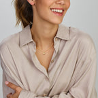 Amoretta - Hart Hanger 14K Geelgoud - Gouden Hanger Dames Model