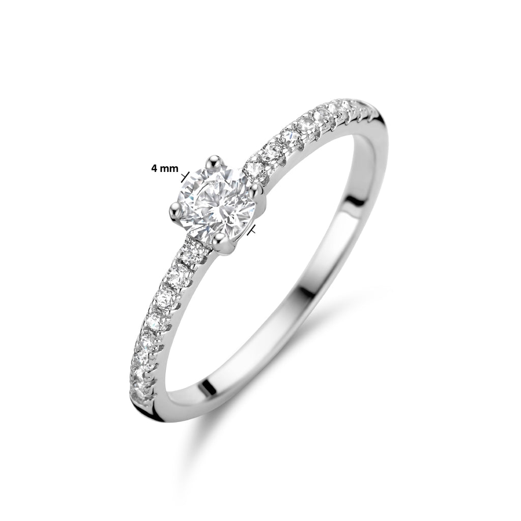 Arlisse – Zirkonia Ring – 925 Zilver Afmeting