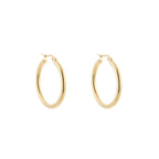 Aureon – Minimalistische Gouden Hoops – Stainless Steel City Juwelier Almere