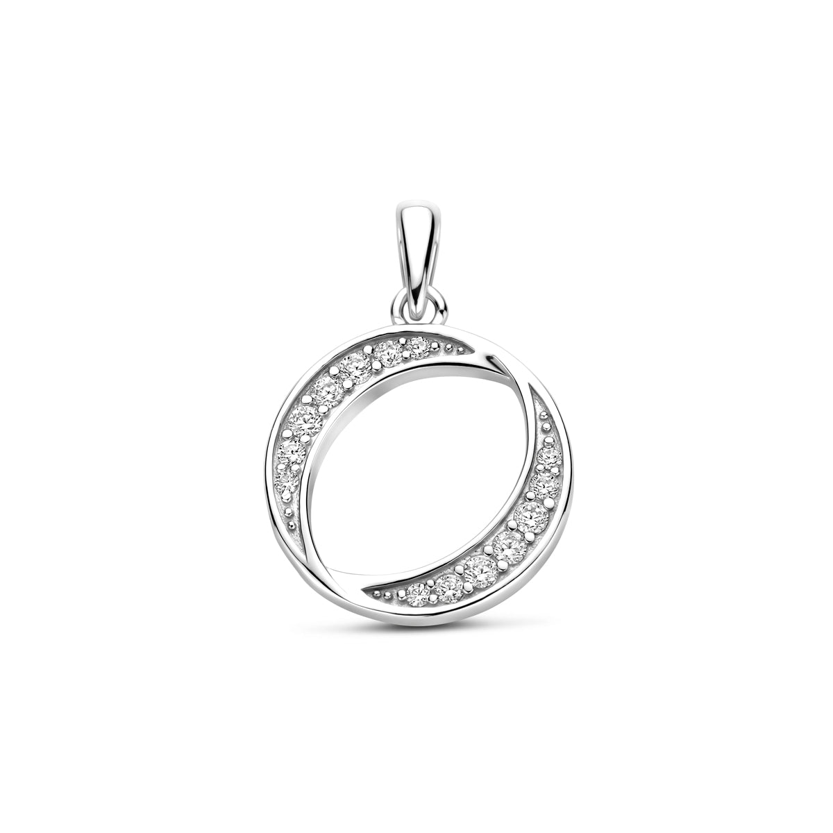 Aureva – Zirkonia Hanger – 925 Zilver