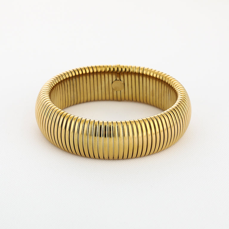 Cleopatra – Gouden Bangle Armband – Stainless Steel 2