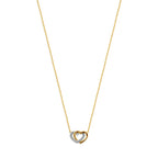 Cordiana - Gouden Dames Ketting 14K Geelgoud - Diamant Hart