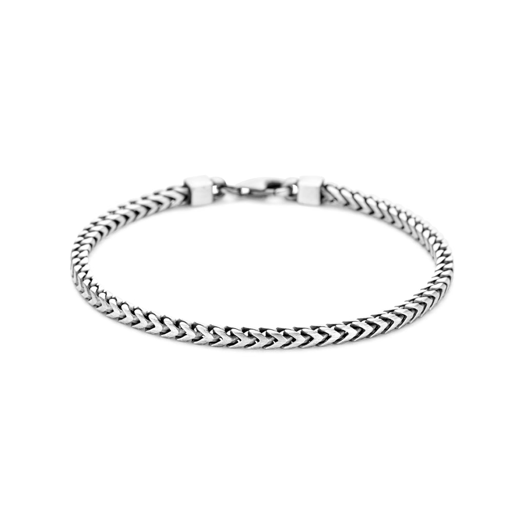 Dominic – Fantasie Armband – 925 Zilver Geoxideerd