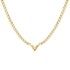 Ketting met V hanger