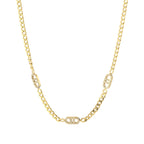 Ketting met steentjes