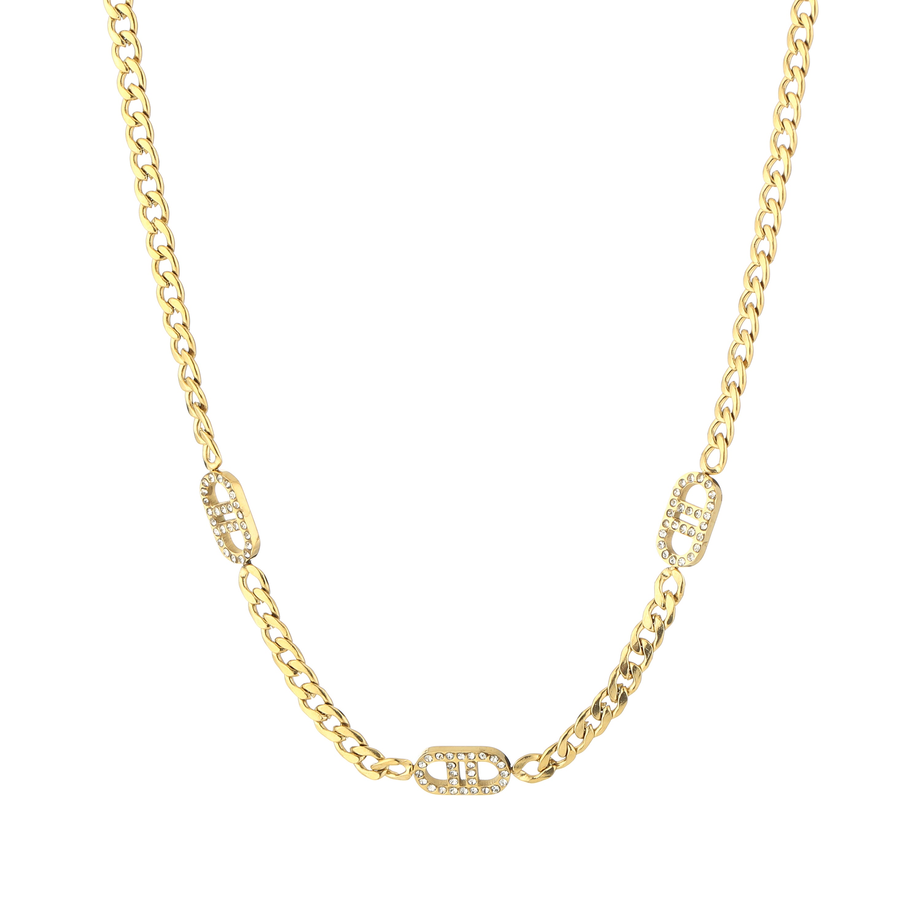 Ketting met steentjes
