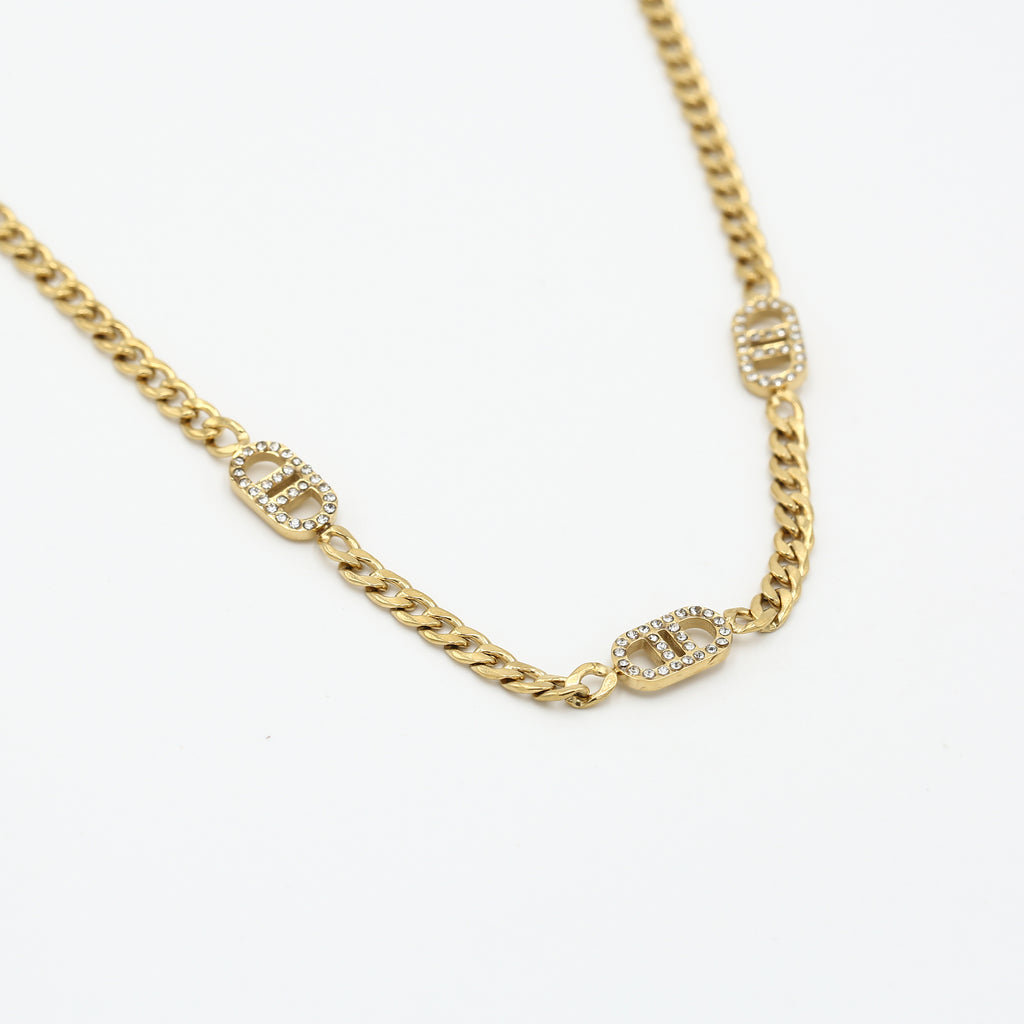 Ketting met steentjes