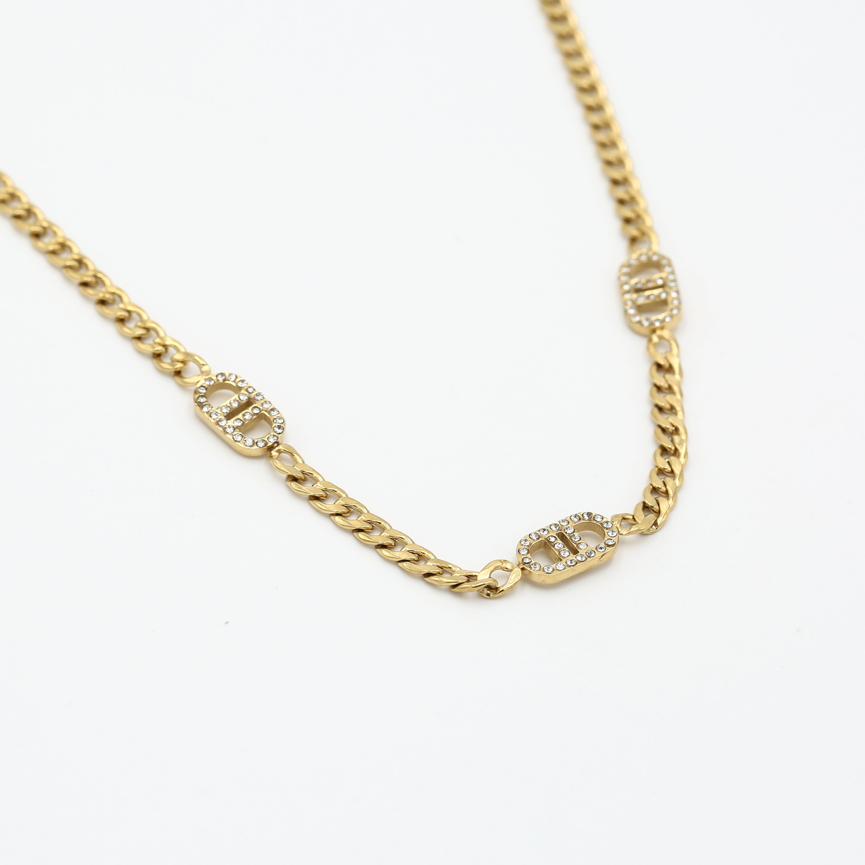 Ketting met steentjes