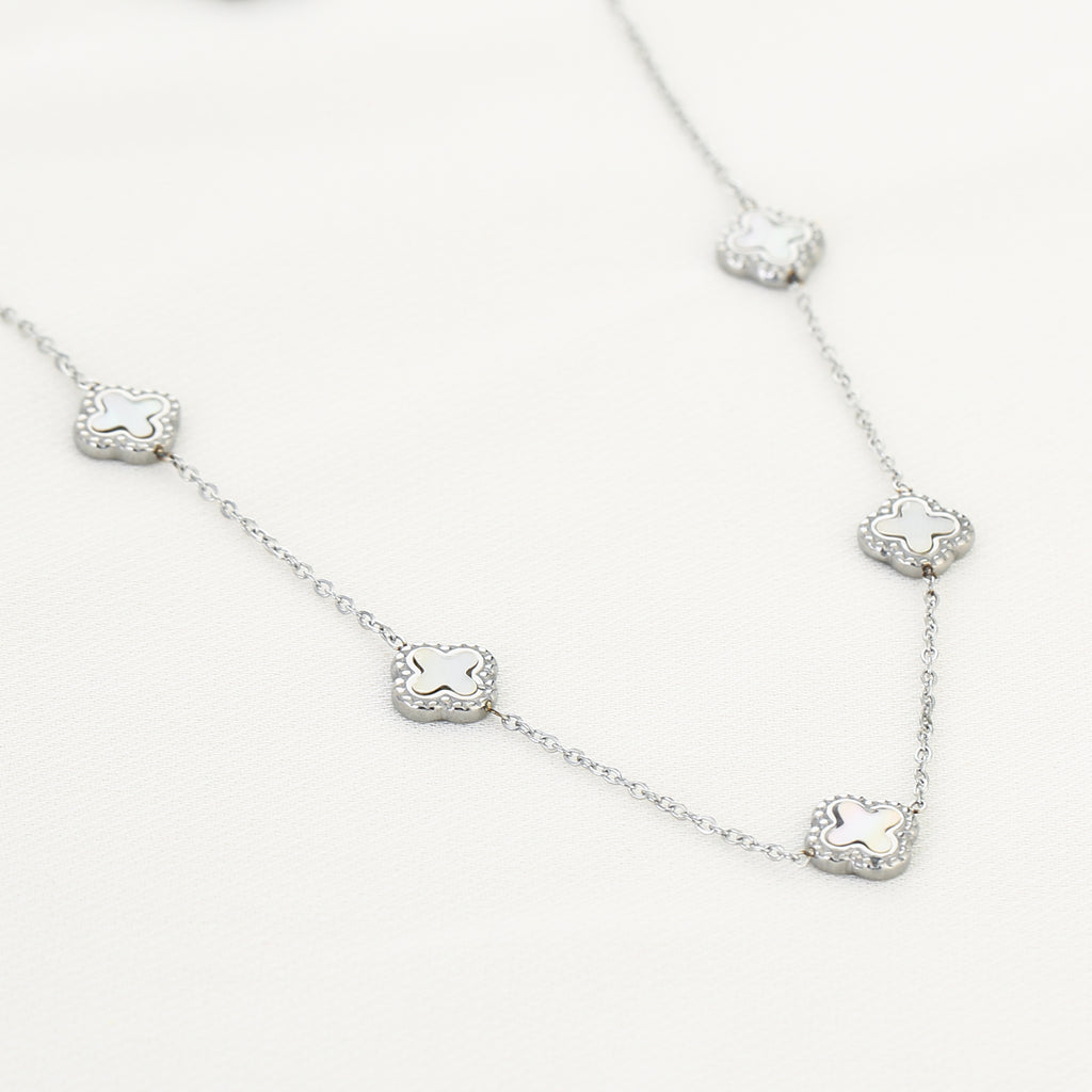 Fijne klaver ketting