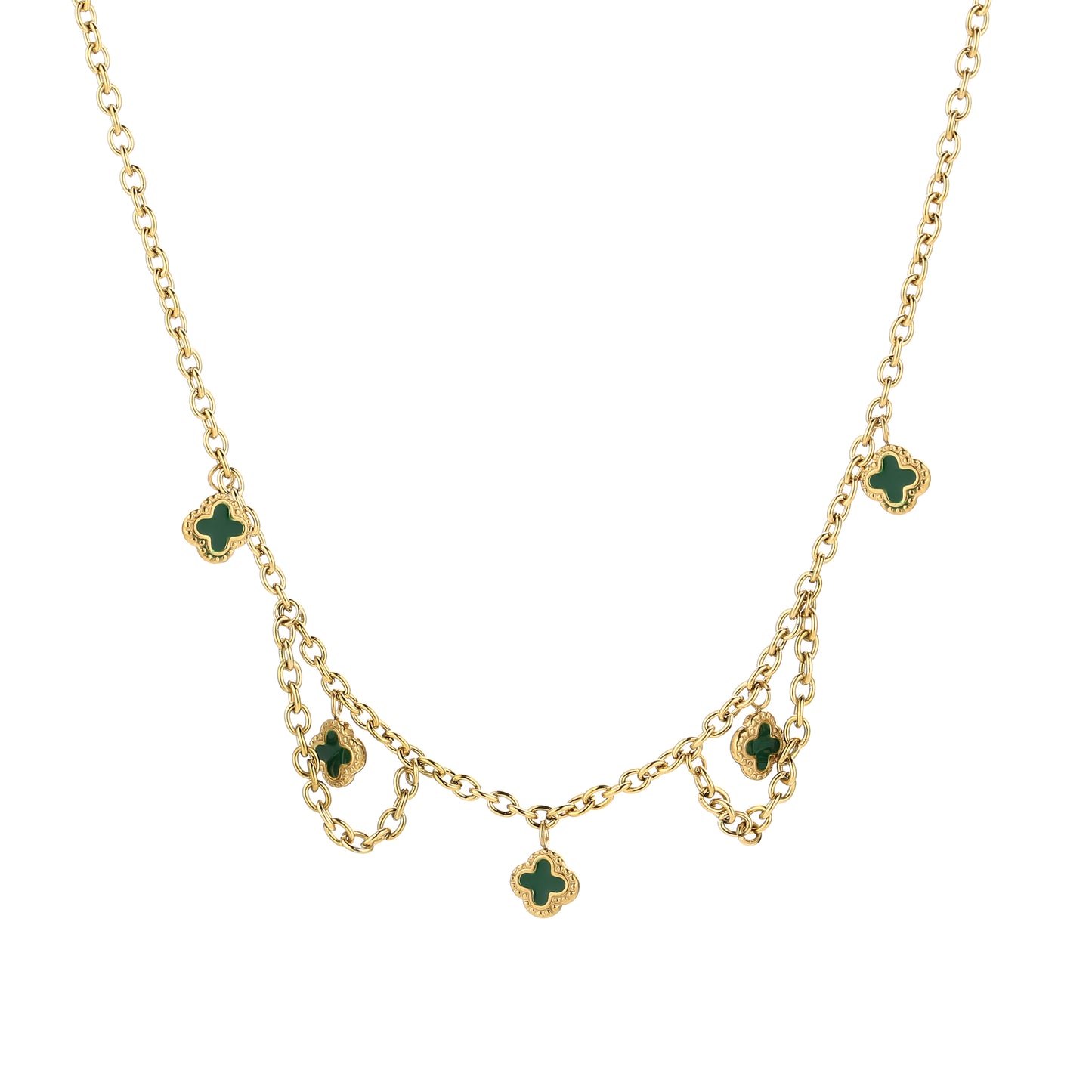 Luxe klaver ketting