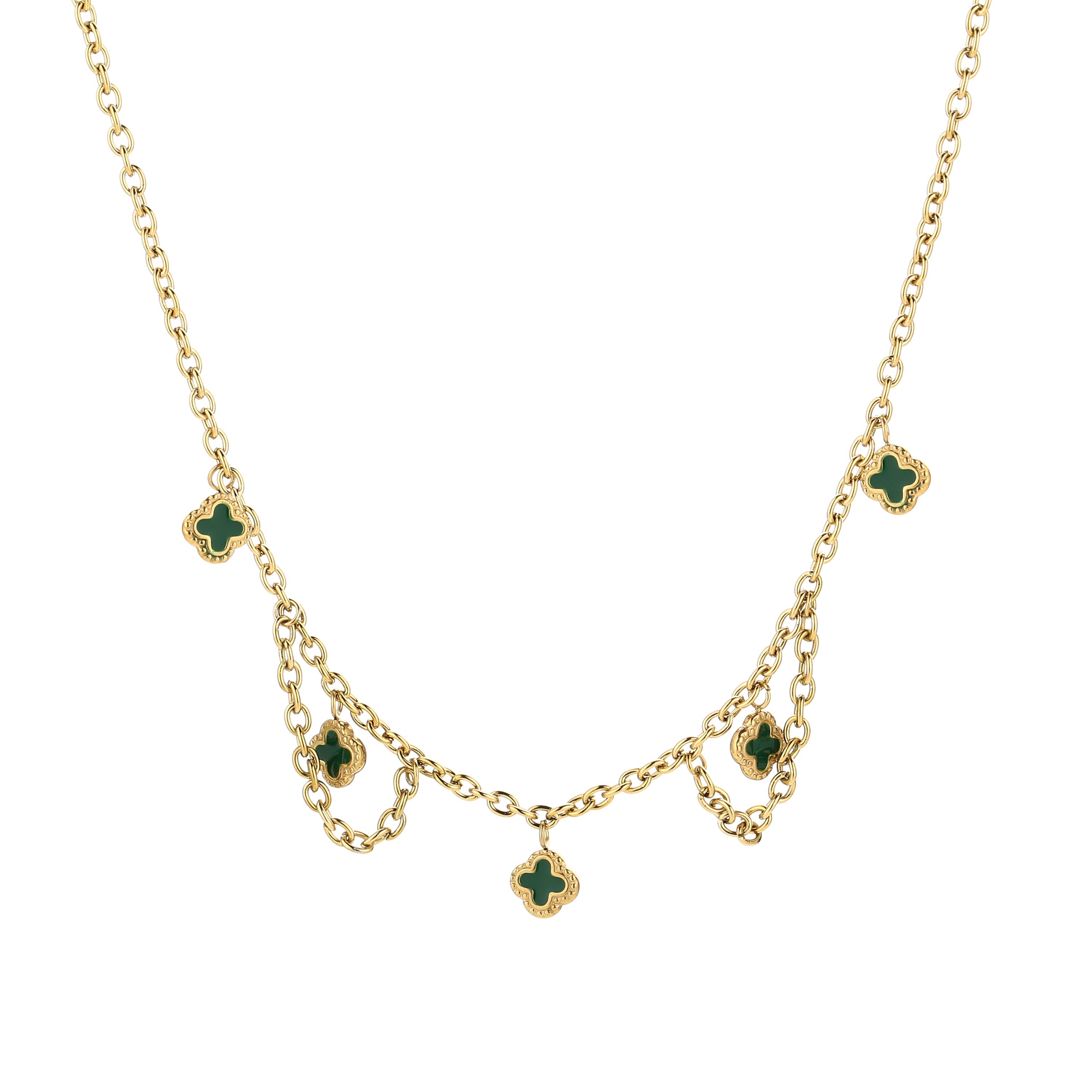 Luxe klaver ketting