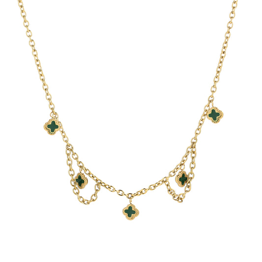 Luxe klaver ketting