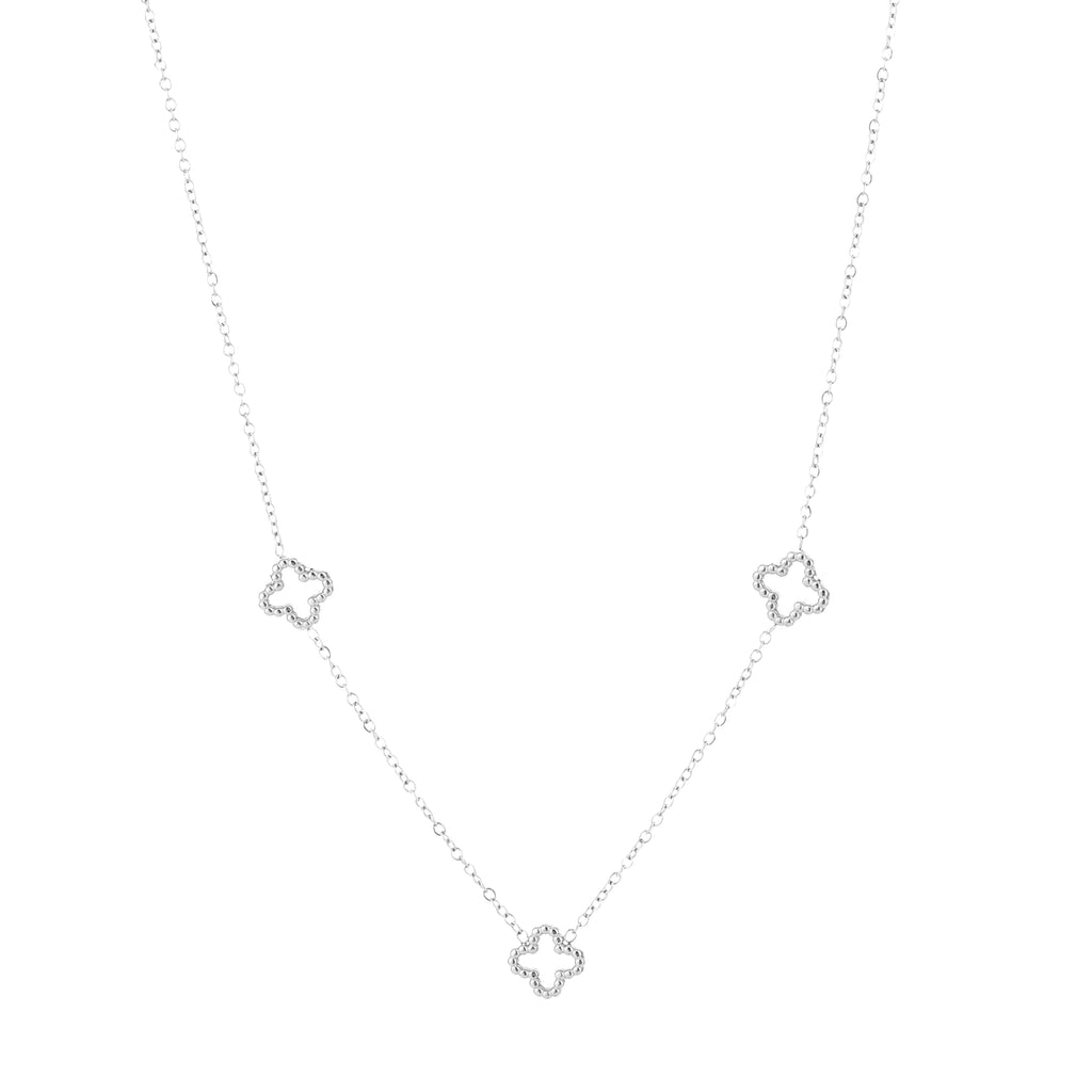 Fijne klaver ketting