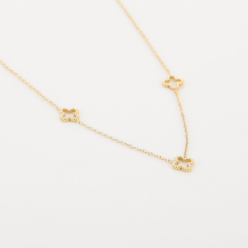Fijne klaver ketting