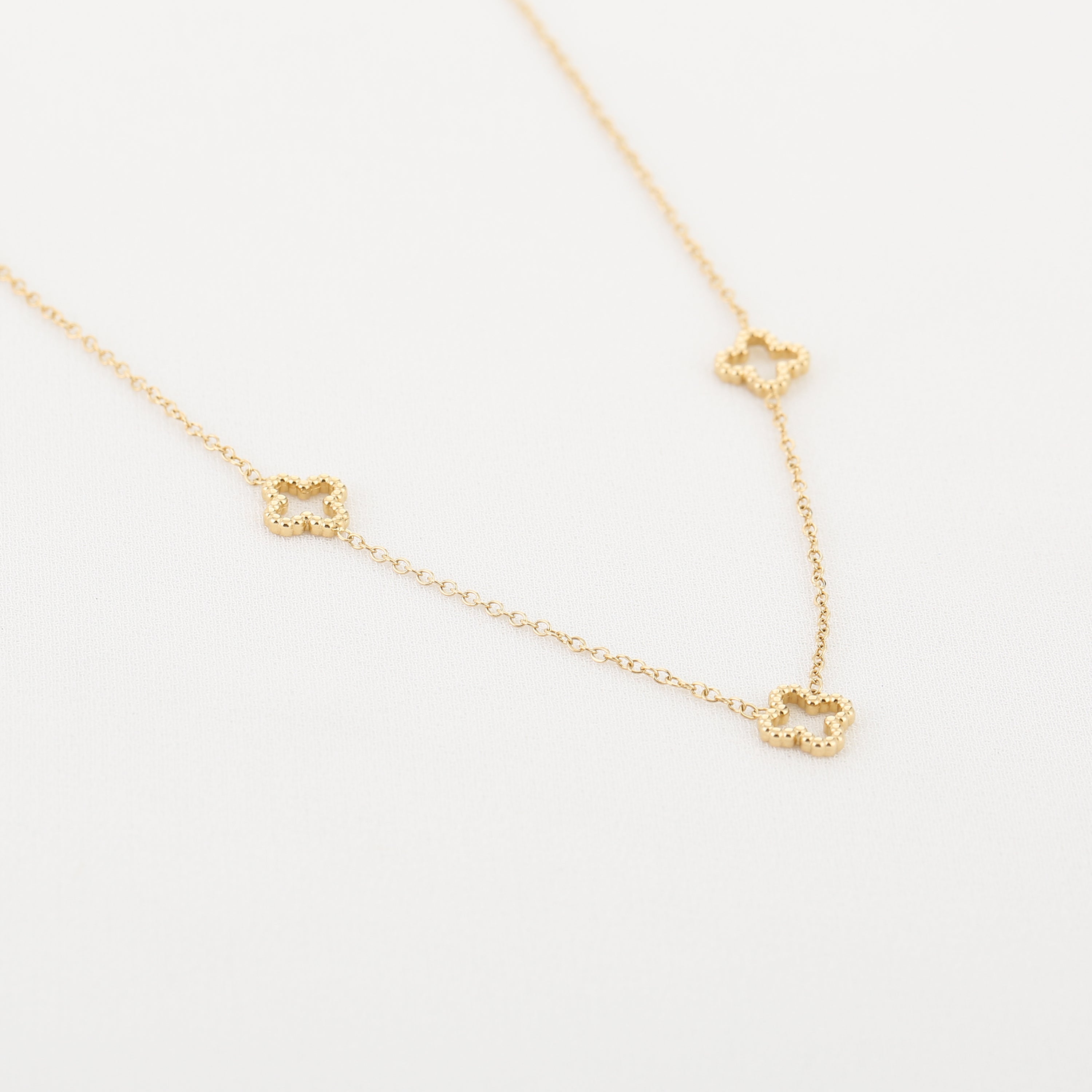 Fijne klaver ketting