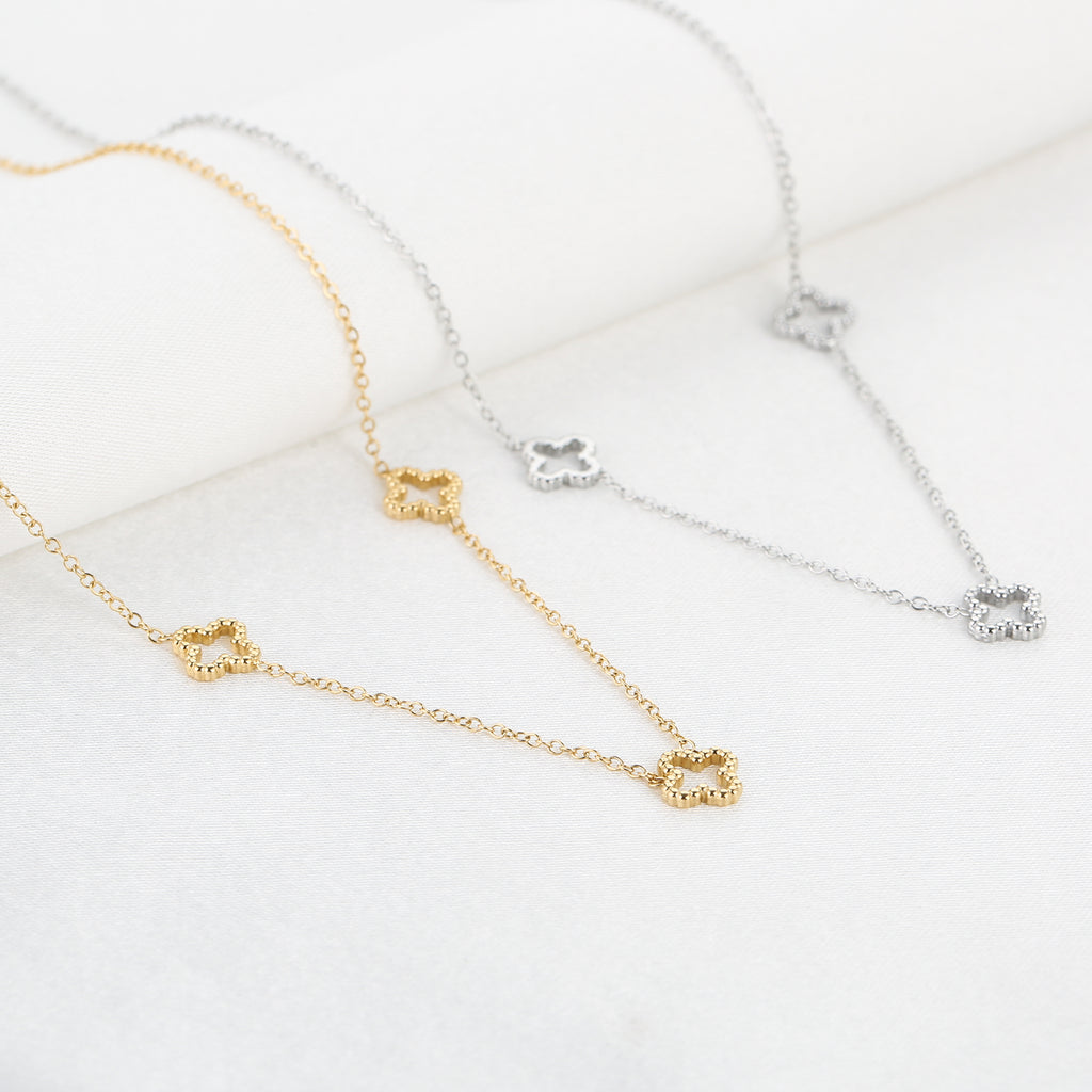Fijne klaver ketting
