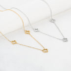 Fijne klaver ketting
